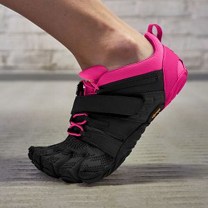 Vibram V-Train 2.0 Black/Pink Womens Training Shoes | India-691270